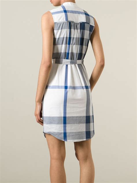 burberry dress up shirt|burberry brit sleeveless print dress.